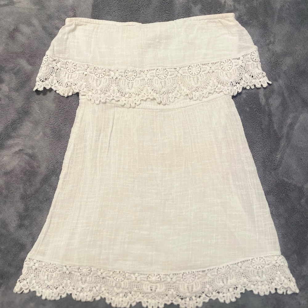 Strapless Dress/ Cover Up